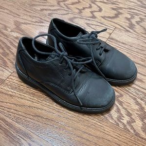 Rockport Toddler Lace Up Dress Shoe - Black